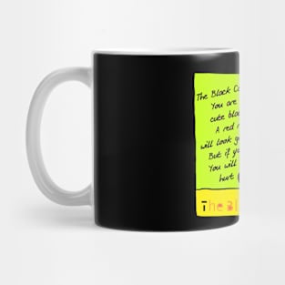 the black cat nero Mug